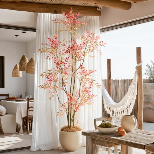 Realistic Artificial Nandina Plant