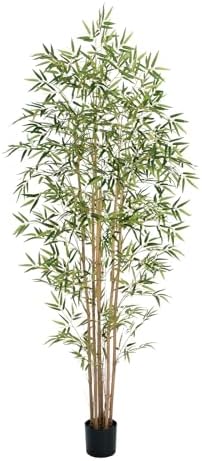 6 ft Artificial Bamboo Tree with Natural Trunks