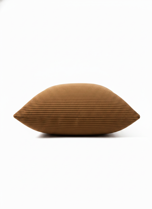 Corduroy Lumbar Cushion, detail view